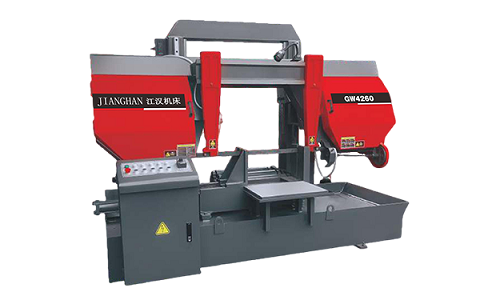 喜德龙门带锯床运行中途停止切割产生的原因是什么？